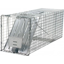 Havahart 1079SR Large 1-Door Humane Catch and Release Live Animal Trap for Raccoons, Cats, Bobcats, Beavers, Small Dogs, Groundhogs, Opossums, Foxes, Armadillos, and Similar-Sized Animals