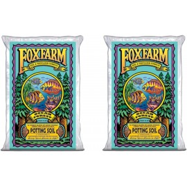 Fox Farm FoxFarmOcean2 Foxfarm FX14000 1.5 Ocean Forest Garden Potting Soil Bags 6.3-6.8 pH | Total 3 Cubic Ft, Brown